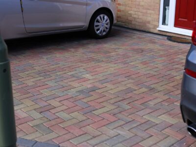 Grey block paving driveway ideas Basingstoke