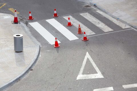 Fareham Road Line Markings