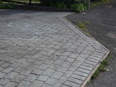 Imprinted concrete driveway near me Basingstoke