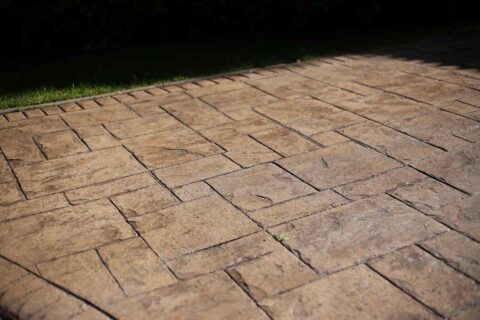 Imprinted Concrete Driveway Basingstoke