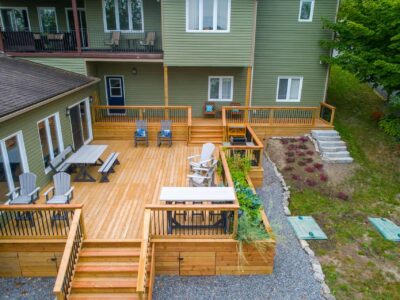 Petersfield composite decking